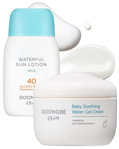 Vista 12 de GOONGBE Crema de gel refrescante para niños, hidratante calmante y refrescante diario para rostro y cuerpo, gel fresco para piel caliente con cica