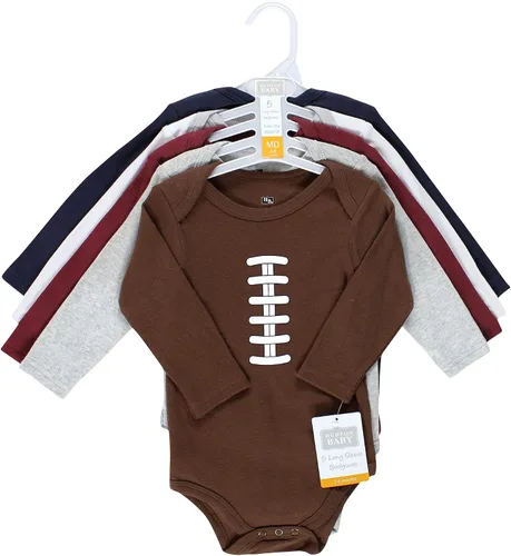 Vista 2 de Hudson Baby unisex-baby Cotton Long-sleeve Bodysuits
