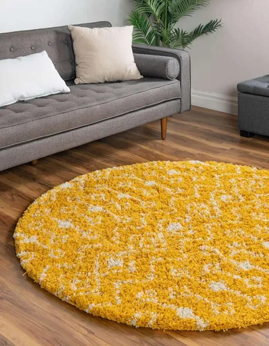 Vista 45 de Unique Loom Moroccan Trellis Shag Collection - Alfombra de área - Meknes (2 pies 2 pulgadas x 3 pies 1 pulgada, rectangular, marrón claro/marfil)