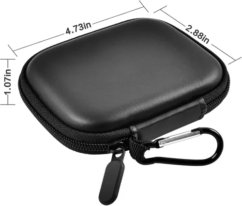 Vista 5 de GWCASE Funda compatible con KardiaMobile Card Wallet dispositivo de electrocardiograma personal, organizador de viaje para monitor