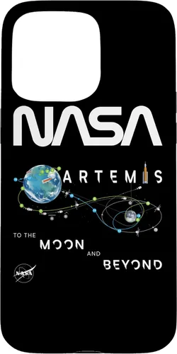 Vista 31 de NASA Artemis Mission Exploration Insignia Worm Logo Case for iPhone 17