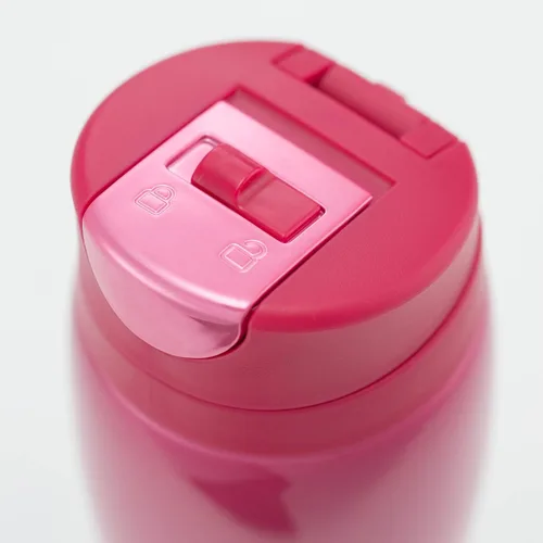 Vista 2 de Tiger Corporation - Taza de viaje aislada al vacío de acero inoxidable, 12 onzas, rosa