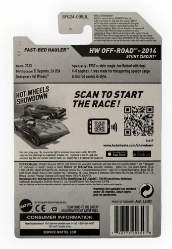 Vista 2 de 2014 Hot Wheels Fast-Bed Hauler 105/250
