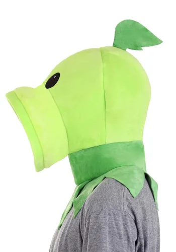 Vista 2 de Capucha de disfraz Peashooter de Plants vs Zombies Multicolor