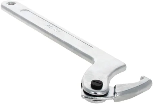 Vista 9 de Utoolmart Herramienta de llave C, 3/4-2 pulgadas (0.748-2.008 in) llave de gancho ajustable de cromo vanadio (nariz redonda), 1 unidad