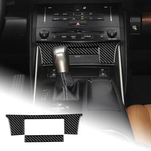 Vista 18 de AIRSPEED para Lexus RC Cubierta de Salida de Aire de la Consola Central con Marco de Fibra de Carbono para Decoración Interior Accesorios para Lexus