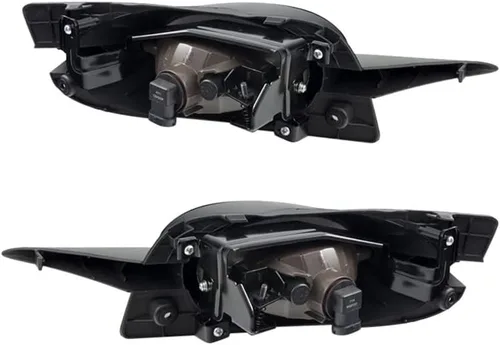 Vista 2 de Winjet Serie OEM para Honda Civic Coupe 2009 2010 2011 - Luces antiniebla de conducción + interruptor + kit de cableado (transparente)