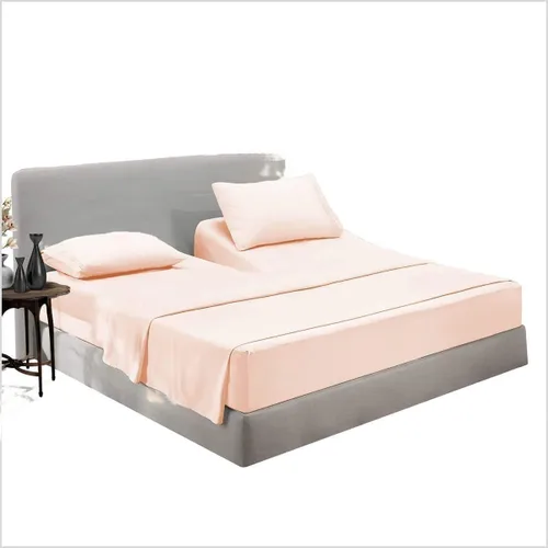 Vista 11 de Top Split Head Flex Queen - Juego de sábanas para dormir con número de camas – 4 piezas de color gris oscuro, sábanas divididas Queen – 100% algodón