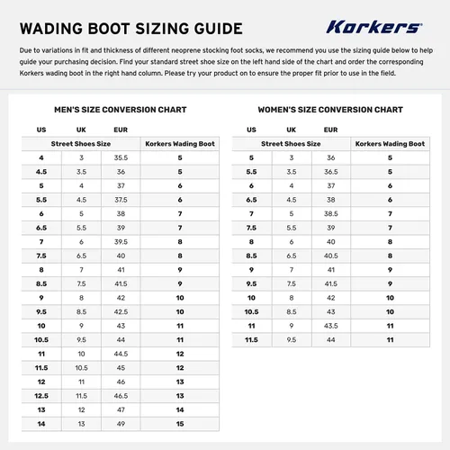 Vista 8 de Korkers Devil's Canyon Wading Botas - atléticas y guantes, incluye fieltro intercambiable y suelas Kling-On