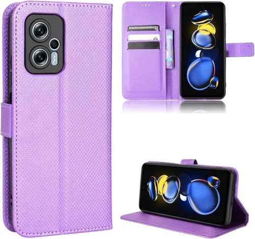 Vista 7 de Funda para Xiaomi Redmi Note 11T Pro 5G Funda de cuero, Funda para Xiaomi Redmi Note 11T+Pro 5G Funda de cuero, Funda de cuero PU para Xiaomi Poco