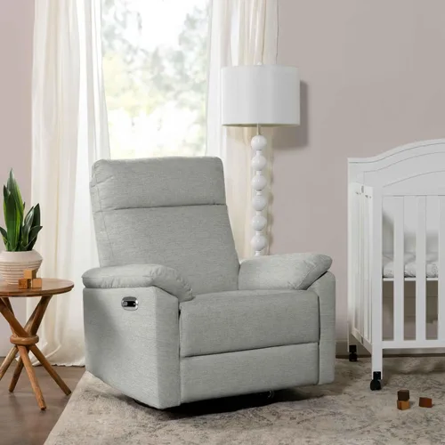 Vista 14 de DaVinci Suzy - Planeador reclinable con giro de 360°, manual, acogedor