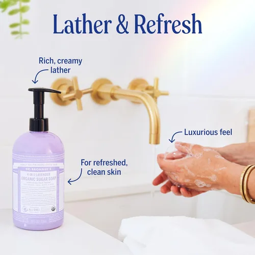 Vista 5 de Dr. Bronner 's – Jabón, 24 oz