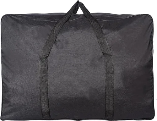 Vista 3 de Bolsa de viaje de carga cuadrada Bolsa Maleta de Lona, bolsa de equipaje con tapa , Negro -, Viajes