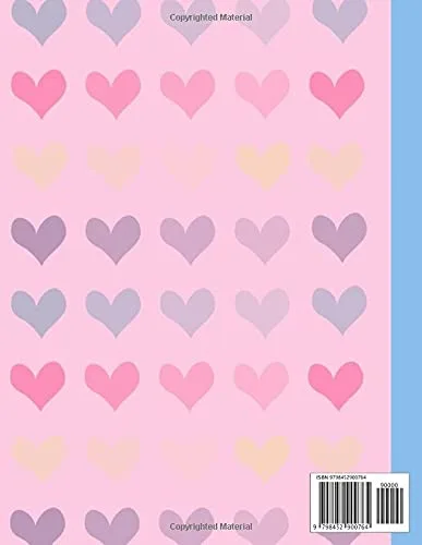 Vista 2 de Primary composition Notebook top half blank unicorn Handwriting practice paper 50 pages