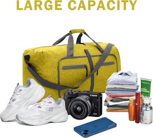 Vista 2 de Bolsa de viaje con compartimento para zapatos, unisex, resistente al agua