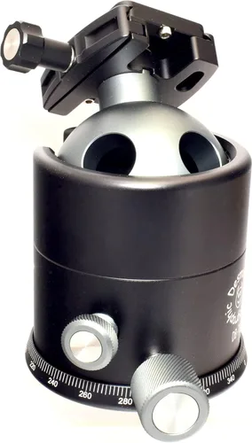 Vista 2 de Desmond DB-70 - Cabezal de bola de 2.756 in compatible con bloqueo de pan y abrazadera rápida DRC-60 para trípode