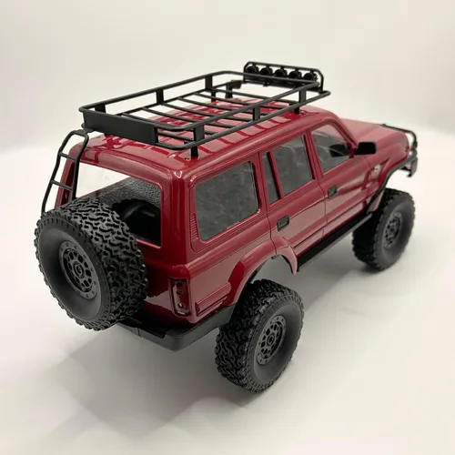 Vista 2 de WPLDEWAN RC Crawler WPL C54-1 RC Truck 1/16 RC Rock Crawler 4x4 Camión de control remoto todoterreno todo terreno RTR proporcional 260 motor