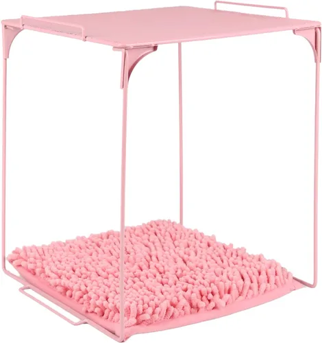 Vista 8 de Organizador de estante para casillero y kit de decoración con alfombra para casillero, adecuado para la escuela, oficina, elementos esenciales