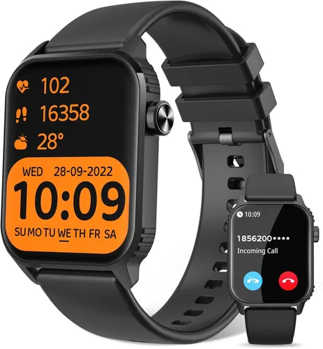 Vista 8 de Reloj inteligente para hombres, más de 120 modos deportivos con pantalla táctil HD de 1.83 pulgadas, monitor de sueño, impermeable IP67, llamada