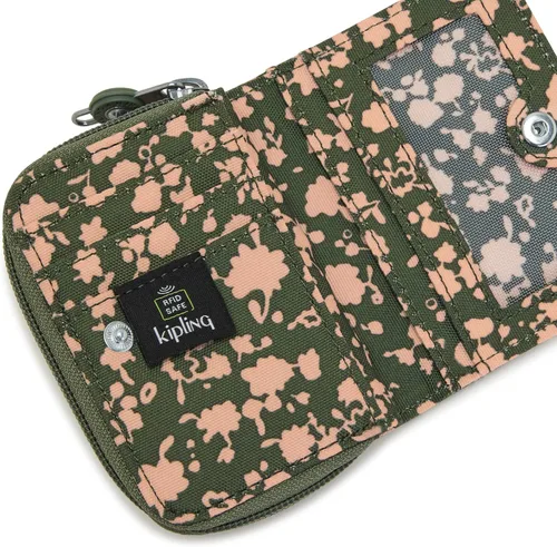 Vista 5 de Kipling Women's Tops Wallet, Compact, Practical, Nylon Travel Card Holder