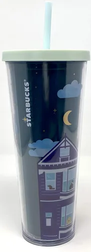 Vista 2 de Starbucks Vaso de vaso frío San Francisco Traveler Venti 24oz