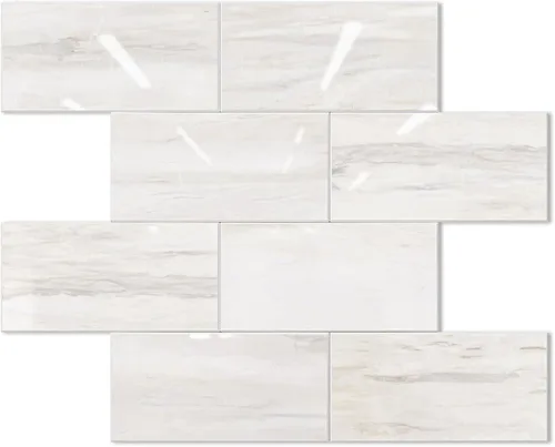 Vista 7 de STICKGOO 10-Sheet Backsplash Peel and Stick Subway Tile, Self Adhesive Vinyl Wall Tiles, Stick on Backsplash for Kitchen and Bathroom(Thicker Design)