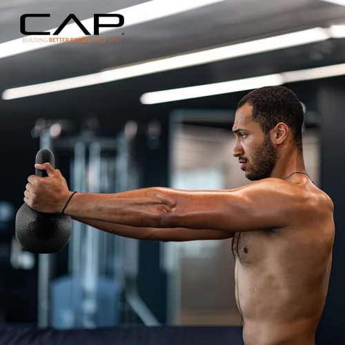 Vista 5 de CAP Barbell Cast Iron Kettlebell - Singles and Sets, Multiple Weight Choices
