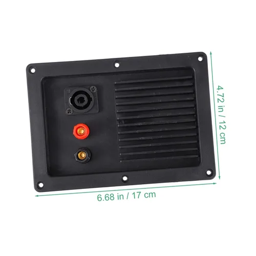 Vista 9 de Terminal de altavoz de repuesto, 2 piezas, conector de copa para subwoofer y terminales de cable de altavoz, conectores de altavoz duraderos