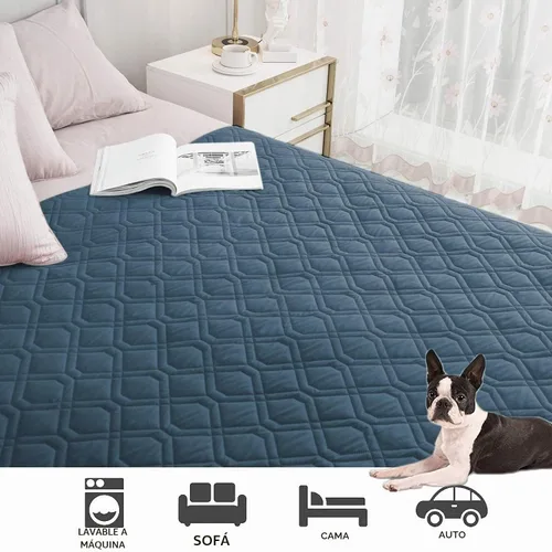 Vista 5 de Ameritex - Manta impermeable para cama de perro, manta reversible para muebles, cama, sofá