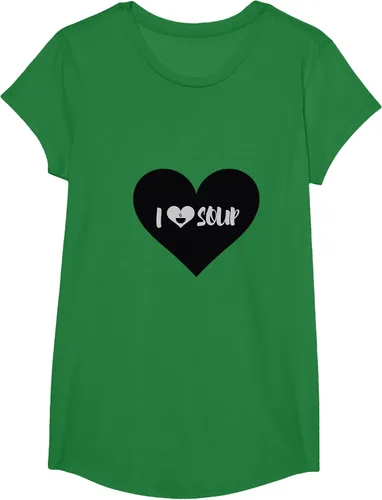 Vista 70 de I Love Soup - Camiseta de regalo con forma de corazón, Blanco, S Asfalto