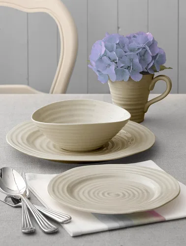 Vista 2 de Portmeirion Sophie Conran Pebble - Juego de 4 tazas