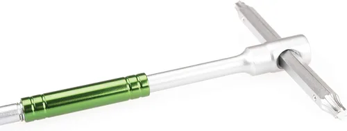 Vista 3 de Park Tool THT-1 - Juego de llaves deslizantes compatibles con Torx con mango en T, color plateado herramientas manuales para bicicleta