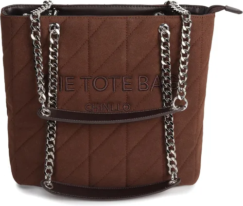 Vista 22 de Chinllo Bolso de mano para mujer, bolso mediano con asa superior