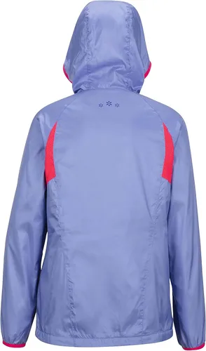 Vista 4 de Marmot Chaqueta cortavientos ligera con capucha Ether para niña