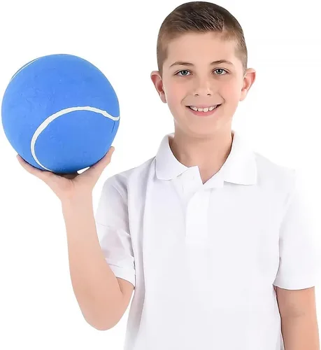 Vista 3 de Rhode Island Novelty Pelota de tenis jumbo de 8 pulgadas, 1 pieza por pedido