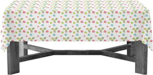 Vista 4 de Party Essentials Mantel rectangular de plástico impreso resistente de 54 x 108 pulgadas, 2 unidades, Pascua