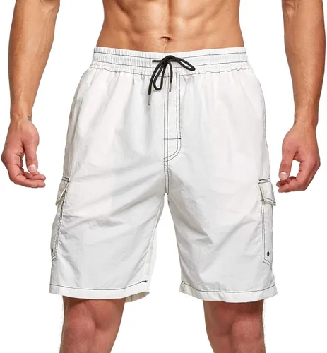 Vista 2 de Tansozer Traje de baño para hombre de secado rápido