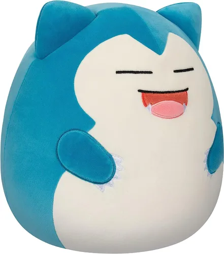 Vista 2 de Peluche oficial de Jazwares Squishmallows Pokemon Snorlax, añade Snorlax a tu escuadrón, peluche grande ultrasuave (20 pulgadas)