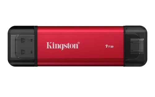 Vista 8 de Kingston SSD portátil dual USB-A/C de 512 GB Hasta 1050 MB/s USB 3.2 Gen 2 SPSD/512GB