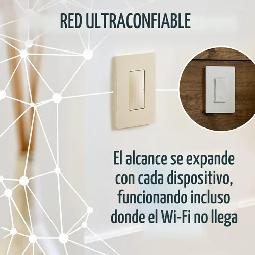 Vista 6 de [Usado] Legrand Radiant con salida inteligente Netatmo de 20 amperios, color blanco, 1 paquete