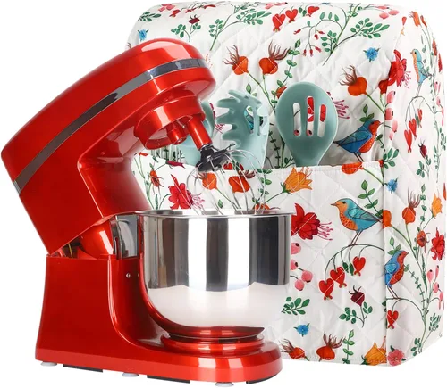 Vista 22 de KitchenAid - Funda para batidora, soporte de cocina compatible con mezcladores KitchenAid Hamilton de 5 a 8 cuartos de galón, funda acolchada