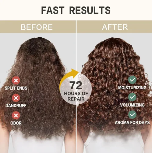 Vista 4 de Conjunto de champú y acondicionador japonés DEMIKI para mujeres, conjunto de champú y acondicionador para cabello graso, sin sulfato, aroma a rosa