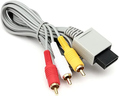 Vista 2 de TraderPlus - Cable RCA para Nintendo WiiWii U (5.9ft)