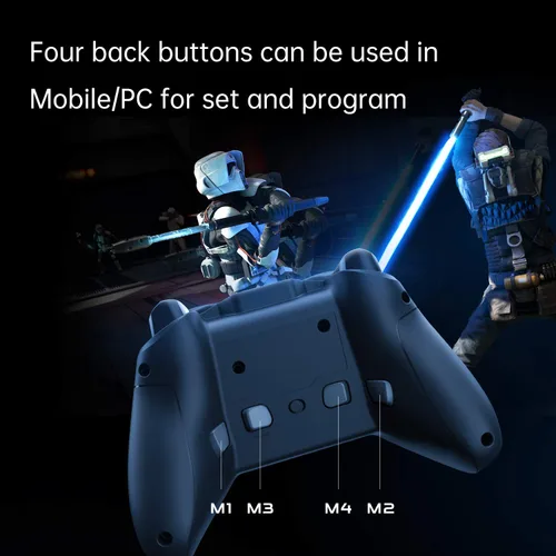Vista 4 de FLYDIGI Vader 2 Wireless Game Controller Configurable Multi-Platform Gamepad Dual Vibration 6-axis Motion Sensing DOES NOT SUPPORT IOS 134 AND ABOVE