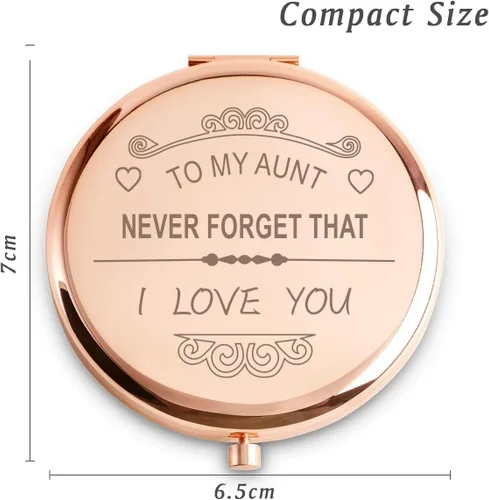 Vista 3 de Regalos personalizados para tía, regalos únicos para tía de sobrina, sobrino, regalos sentimentales para el día de la madre, regalos de cumpleaños