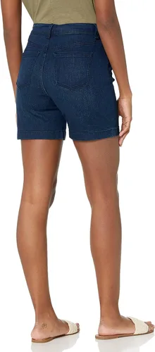 Vista 2 de Gloria Vanderbilt Pantalón corto corto Amanda Basic para mujer