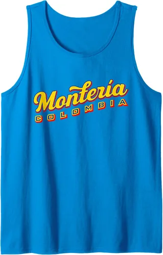 Vista 8 de Montería Colombia Tank Top