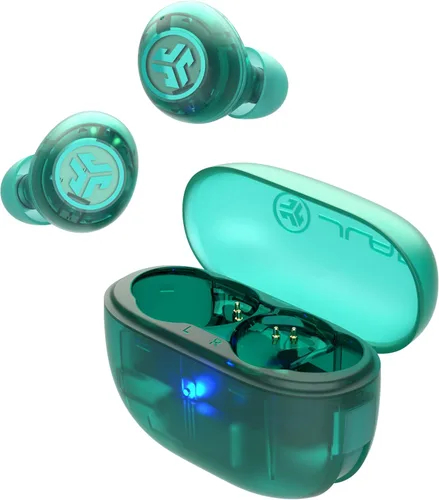 Vista 8 de JLab Go Pop ANC Auriculares inalámbricos verdaderos & Estuche de carga, Negro, Cancelación activa de ruido, Controladores de 10mm, Conexión dual