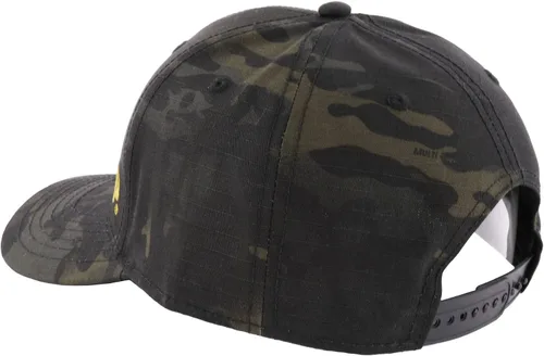 Vista 6 de Jeep Texto Logo Bajo Perfil Trucker Sombrero Negro CamoVerde Sombrero, Verde