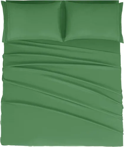 Vista 36 de Mejoroom Juego de sábanas tamaño individual – Sábanas individuales de Hotel Collection – Sábanas y fundas de almohada con sábana bajera de bolsillo